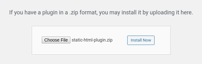 Install the plugin