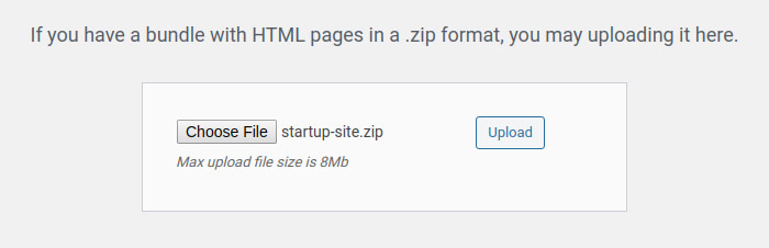 Uploading Your Startup Website to WordPress