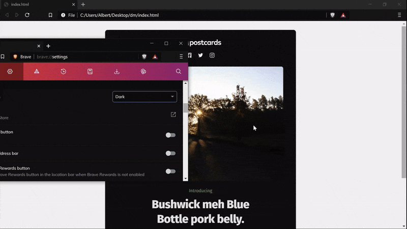 How to Create a Dark Mode Color Scheme in a Postcards Email Template