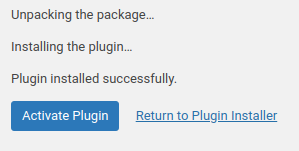 Activate Plugin