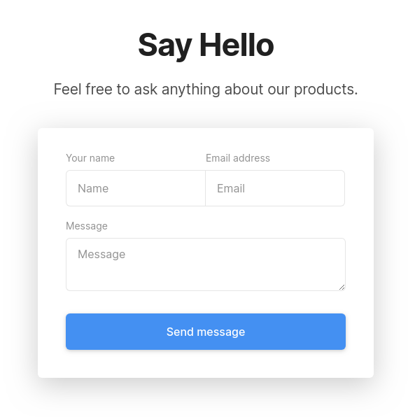 How to Add and Customize a Contact Form on Your Slides Website
